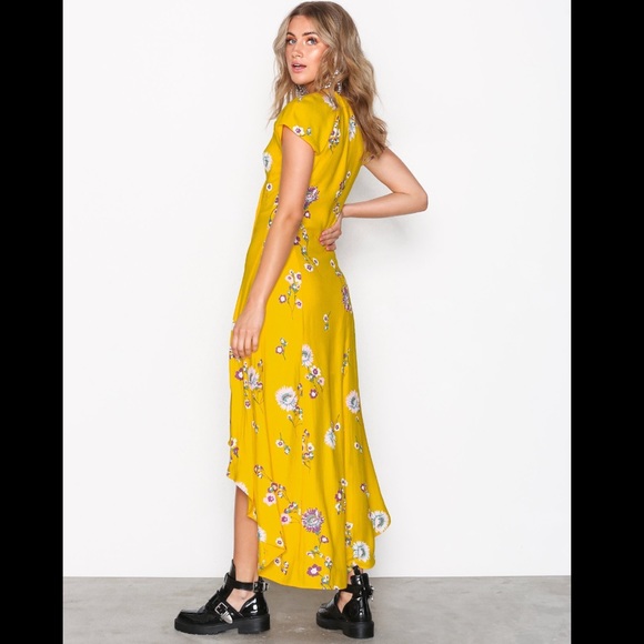 Free People NWT Lost In You Floral Midi Dress L - Picture 7 of 8